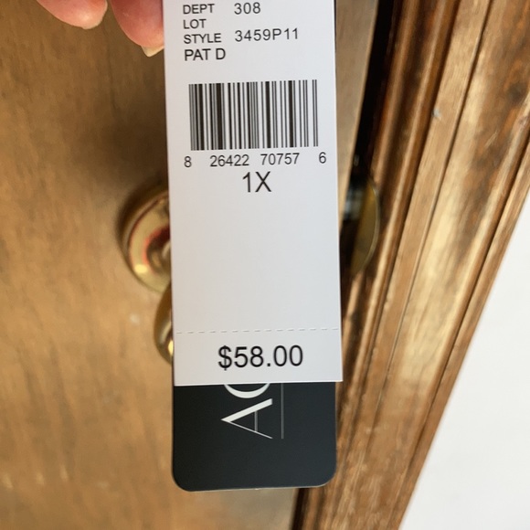 RelistAGB colorful abstract floral blouse lace up w tassel detail at neckline 1X - Picture 9 of 16